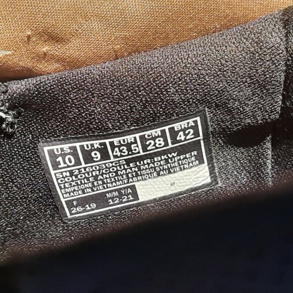 SKECHERS MEN'S GO WALK EVOLUTION ULTRA-Go Black Walking Shoe Sz 10 - Picture 16 of 16